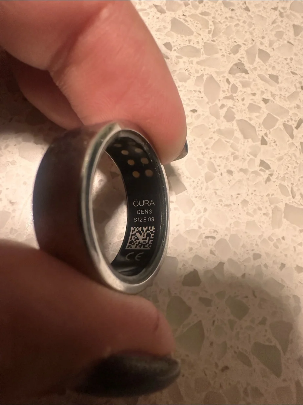 Oura Ring Gen 3 Silver